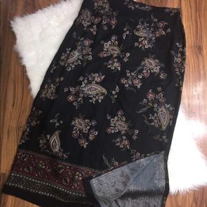 Vintage maxi skirt